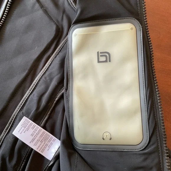 BLANC NOIR Leather and Mesh Moto Jacket NWOT  size small - Picture 11 of 16